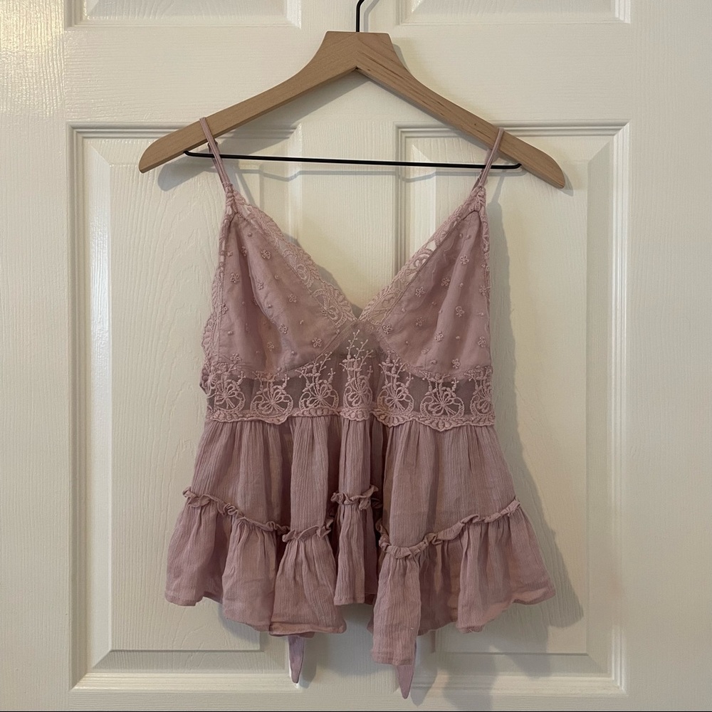 **SOLD ON DEPOP** FREE PEOPLE BOHO CAMI